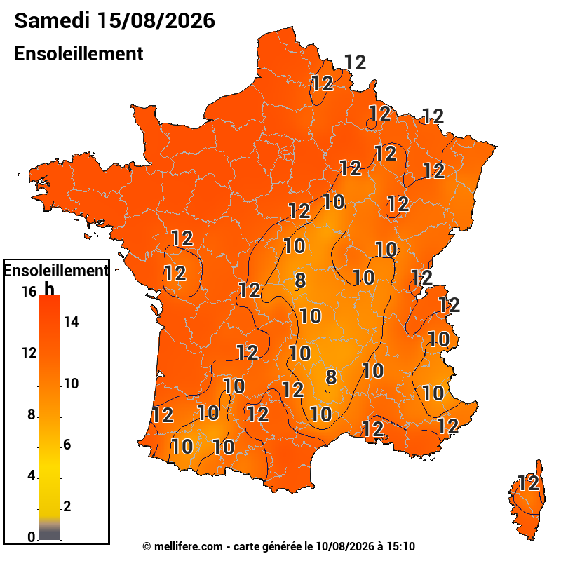 Prévision ensoleillement 10/08
