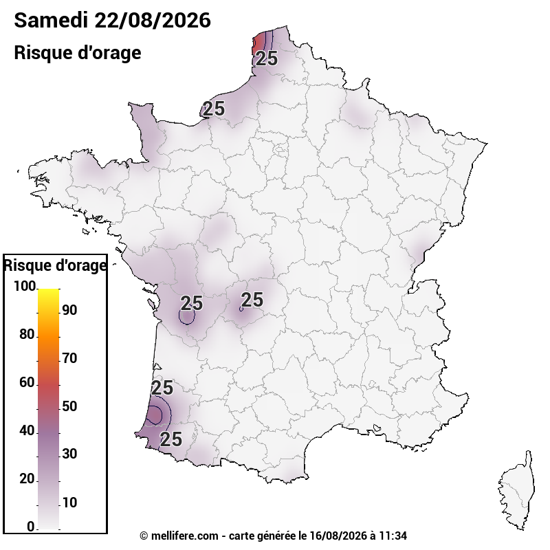Prévision risques orage 16/08