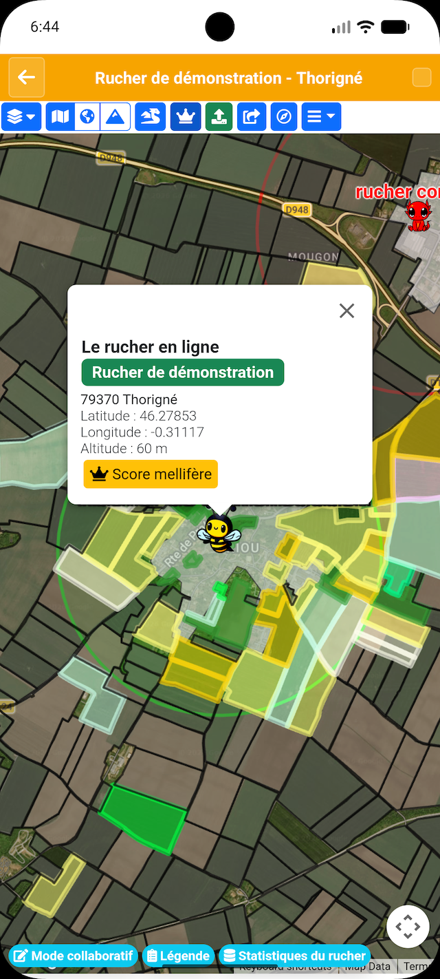 Ressources mellifères locales